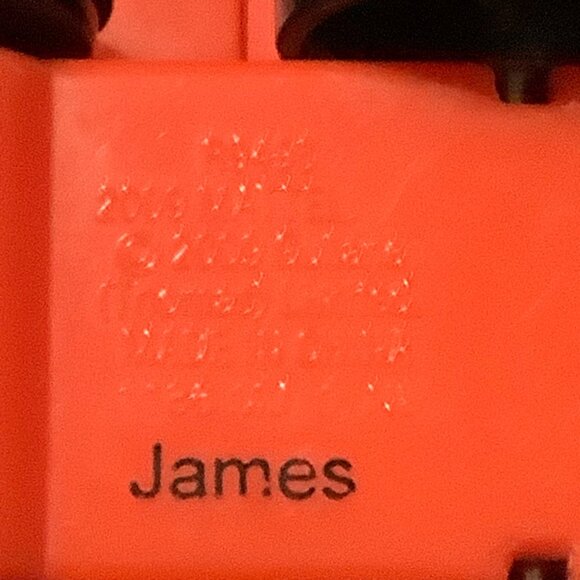 Thomas & Friends James Engine Toy Train  4” x 2” Red & Black - Picture 3 of 9